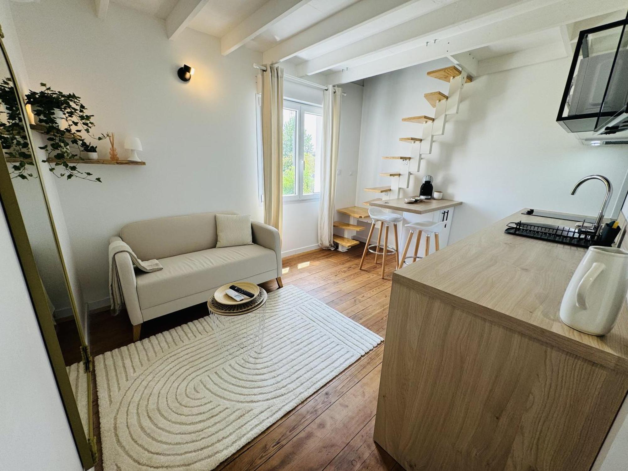 Le Piccolo - Appartement Cosy - Wifi Bègles Exteriör bild